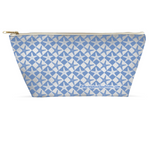 Marblehead SeaPrints Accessory Pouch - Starfish Print v1 - Pastel Blue