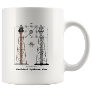 Marblehead - Lighthouse Plan Mug