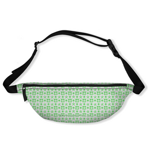 Marblehead SeaPrints Fanny Pack - Starfish Print v2 - Pastel Green