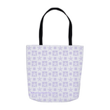 Marblehead SeaPrints Tote Bag - Starfish Print v2 - Light Periwinkle