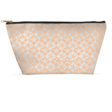 Marblehead SeaPrints Accessory Pouch - Starfish Print v1 - Deep Peach