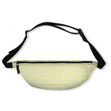 Marblehead SeaPrints Fanny Pack - Sand Dollar Print v2 - Pastel Yellow