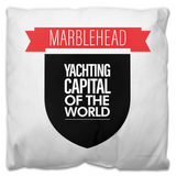 Marblehead Yachting Capital of the World - Outdoor Pillow