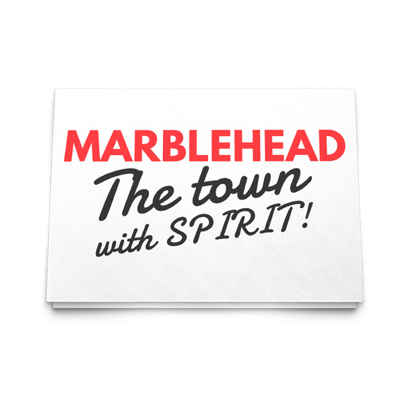 MARBLEHEAD - Town With Spirit 5x7 Note Card