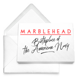 Marblehead - Birthplace of American Navy 5x7 Note Card