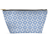 Marblehead SeaPrints Accessory Pouch - Starfish Print v1 - Pastel Blue