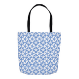 Marblehead SeaPrints Tote Bag - Starfish Print v1- Pastel Blue