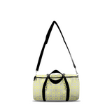 Marblehead SeaPrints Duffel bag - Sand Dollar Print v1 - Pastel Yellow