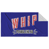 WHIP - Marblehead - Beach Towel - Dk Blue Bckgrnd