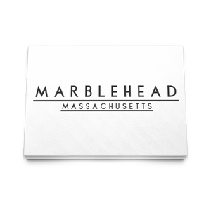 MARBLEHEAD Massachusetts 5x7 Note Card v3