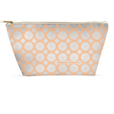 Marblehead SeaPrints Dopp Kit - Sand Dollar Print v2 - Deep Peach