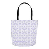 Marblehead SeaPrints Tote Bag - Starfish Print v2 - Light Periwinkle