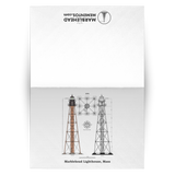 Marblehead - Lighthouse Plan 5x7 Note Card