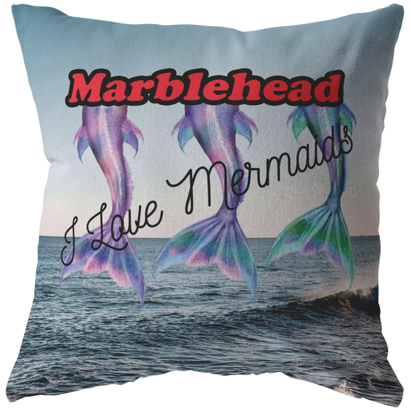 I Love Mermaids - Pillow