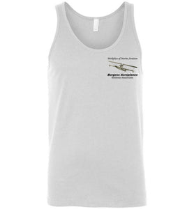 Birthplace of Marine Aviation - Marblehead - Unisex Tank Top (FRONT LEFT & BACK PRINT) - by Canvas