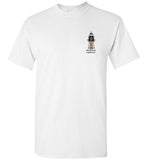 Marblehead Lighthouse T-Shirt (LEFT CHEST - FRONT ONLY PRINT) - Gildan