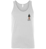 Marblehead Lighthouse Plan -Unisex Tank Top (FRONT LEFT & BACK PRINT) by Canvas