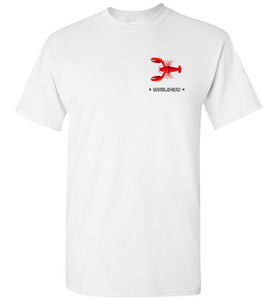 Lobster Marblehead T-Shirt (FRONT LEFT & BACK PRINT) - Gildan