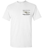 Birthplace of Marine Aviation - Marblehead T-Shirt (LEFT CHEST - FRONT ONLY PRINT) - Gildan