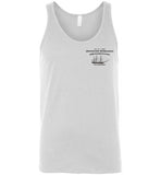 Constitution - Marblehead - Unisex Tank Top (FRONT LEFT & BACK PRINT) - by Canvas