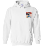 Down Bucket Cartoon - Hoodie (FRONT LEFT & BACK PRINT)