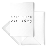 Marblehead - est. 1629 7x5 Note Card