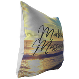Marblehead Massachusetts, Sun & Waves Pillow