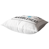 Marblehead - Entering Marblehead sign - Pillow v2