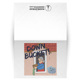 Down Bucket - Up for Air 5x7 Note Card