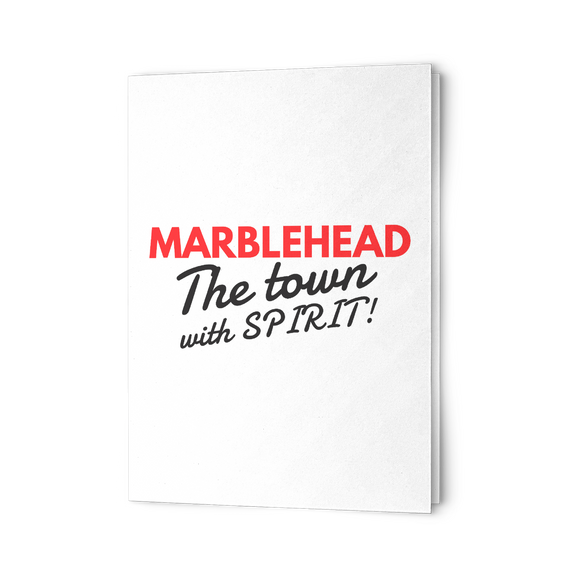 MARBLEHEAD - Town With Spirit 7x5 Note Card