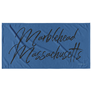 MARBLEHEAD Massachusetts - Beach Towel