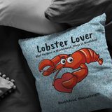 Marblehead - Lobster Lover What Happens in MHead - Pillow