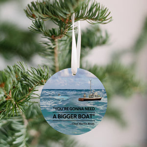 Jaws - Need A Bigger Boat Scene, Ornament - Get 50% OFF When you By 10 or more! Mix & Match! GREAT GIFT IDEA!