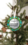 Jaws - Need A Bigger Boat & Shark on Chritsmas Ornament - Get 50% OFF When you By 10 or more! Mix & Match! GREAT GIFT IDEA!