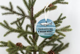 Jaws - Need A Bigger Boat, Water Bckgrnd - Ornament - Get 50% OFF When you By 10 or more! Mix & Match! GREAT GIFT IDEA!