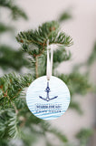 Marblehead - Anchor Lat-Long Ornament - Get 50% OFF When you By 10 or more! Mix & Match! GREAT GIFT IDEA!