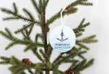 Marblehead - Anchor Lat-Long Ornament - Get 50% OFF When you By 10 or more! Mix & Match! GREAT GIFT IDEA!