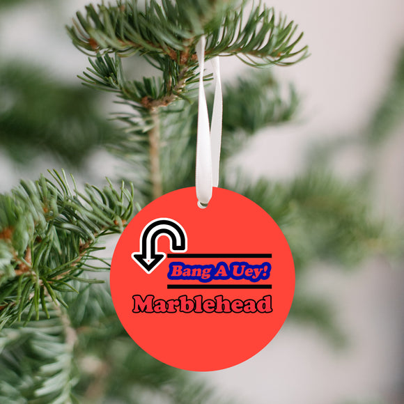 Marblehead - Bang A Uey Christmas Ornament - Get 50% OFF When you By 10 or more! Mix & Match! GREAT GIFT IDEA!