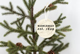 Marblehead - est. 1629 Ornament - Get 50% OFF When you By 10 or more! Mix & Match! GREAT GIFT IDEA!