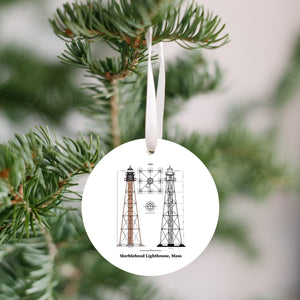 Marblehead Lighthouse Plan Ornament - Get 50% OFF When you By 10 or more! Mix & Match! GREAT GIFT IDEA!