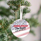 Marblehead - The Town With Spirit Ornament - Get 50% OFF When you By 10 or more! Mix & Match! GREAT GIFT IDEA!