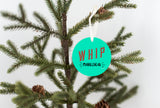Marblehead - "WHIP" Ornament - Get 50% OFF When you By 10 or more! Mix & Match! GREAT GIFT IDEA!
