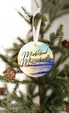 Marblehead Massachusetts - Sun & Waves Ornament - Get 50% OFF When you By 10 or more! Mix & Match! GREAT GIFT IDEA!