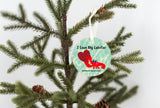 Marblehead - I Love My Lobster Ornament - Get 50% OFF when you buy 10 or more! MIX & MATCH!