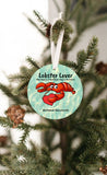 What Happens In Marblehead, Stays In Marblehead Lobster Ornament