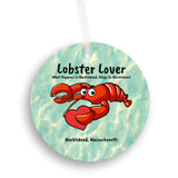 What Happens In Marblehead, Stays In Marblehead Lobster Ornament