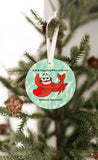 Wake Up Happy, Sleep With A Lobster Lover, Marblehead Ornament - Get 50% OFF when you buy 10 or more! MIX & MATCH!