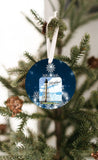 Marblehead - Lighthouse Sketch, Christmas Ornament - Get 50% OFF when you buy 10 or more! MIX & MATCH!