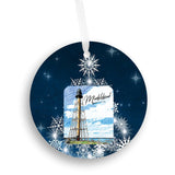 Marblehead - Lighthouse Sketch, Christmas Ornament - Get 50% OFF when you buy 10 or more! MIX & MATCH!