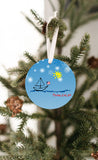 Marblehead - Sailboat & Sun Sketch, Christmas Ornament - Get 50% OFF when you buy 10 or more! MIX & MATCH!